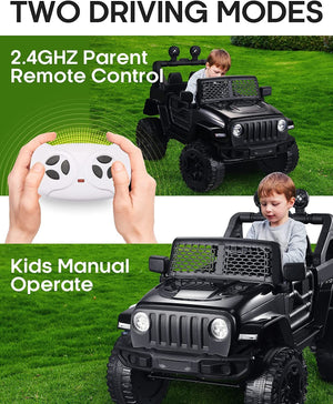 12V 24V Electric Kids Ride-On 4-Wheeler ATV Jeep Truck Toy Car with MP3 for Toddlers Trend Times 10