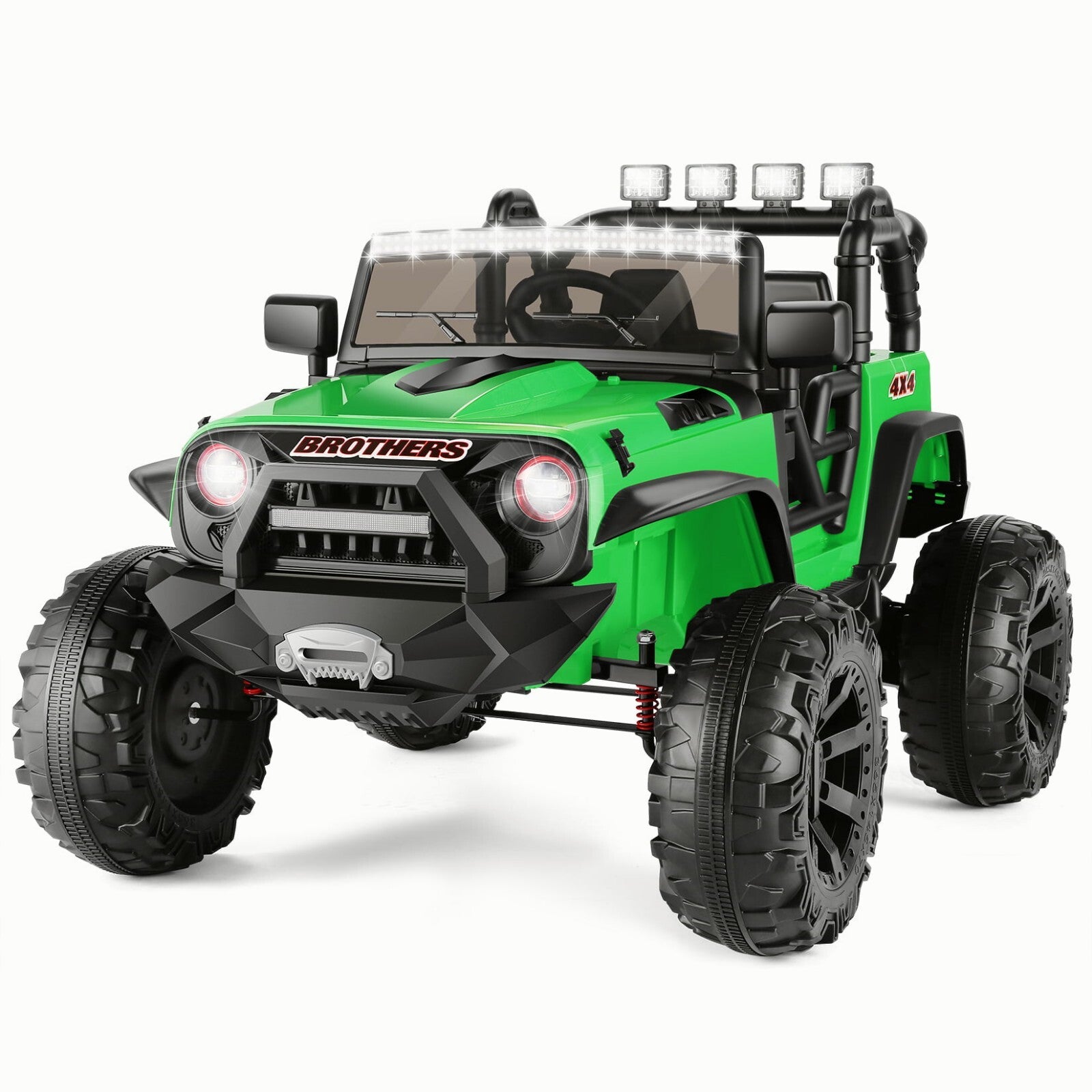 12V 24V Electric Kids Ride-On 4-Wheeler ATV Jeep Truck Toy Car with MP3 for Toddlers Trend Times 22