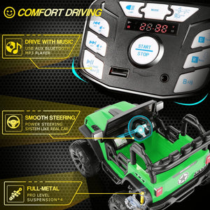 12V 24V Electric Kids Ride-On 4-Wheeler ATV Jeep Truck Toy Car with MP3 for Toddlers Trend Times 29