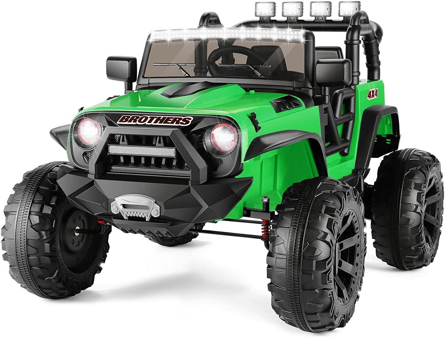 12V-24V Ride-On Electric Power Wheel ATV Truck Car for Kids Ages 3-8 Boys and Girls Trend Times Variant 0