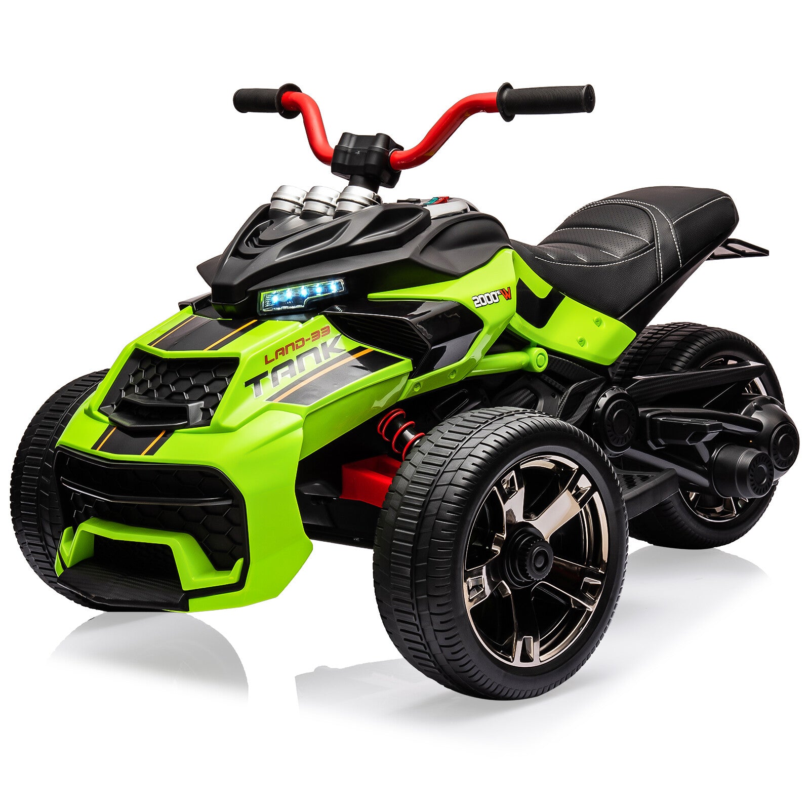 12V 3-Wheeler Ride-On Electric ATV Motorcycle Battery-Powered Vehicle Trend Times 20