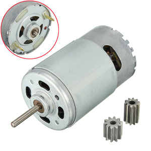 12V 30000RPM Electric Motor Gearbox with 2 Gears for Kids Ride-On Car Toy Parts Trend Times Variant 0