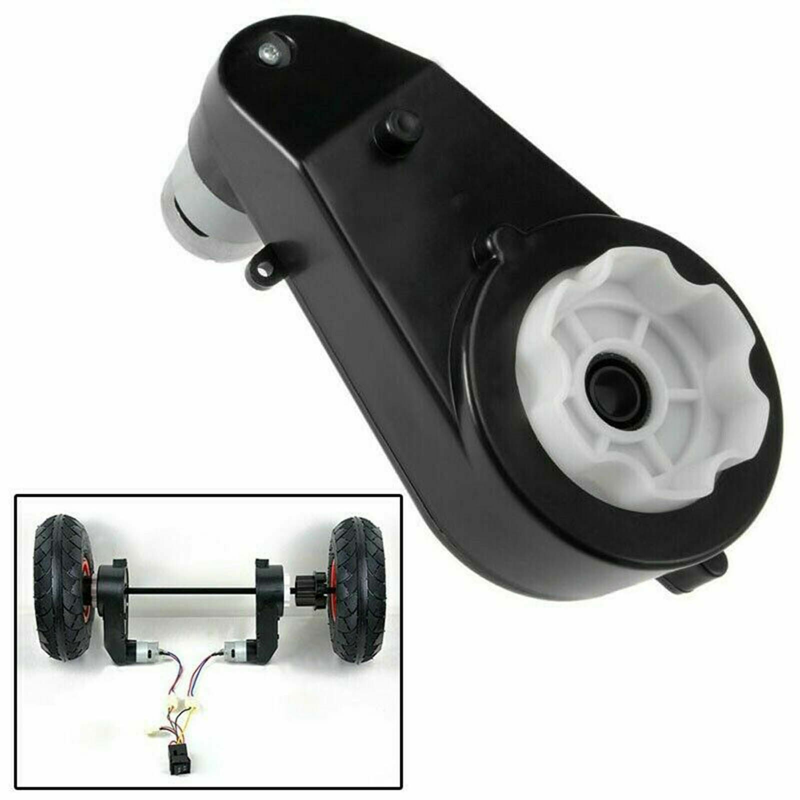 12V 30000RPM Electric Motor with Gearbox for Kids' Powered Ride-On Wheels Trend Times 2
