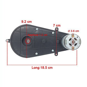 12V 30000RPM Rear Motor with Gearbox for Kids Electric Ride-On Car and Bike Toys Trend Times 1
