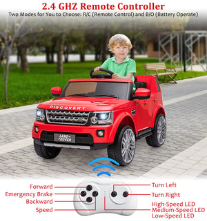 12V 4.5AH Licensed Land Rover Electric Ride-On Car Toy for Kids Ages 3-8 Trend Times 4