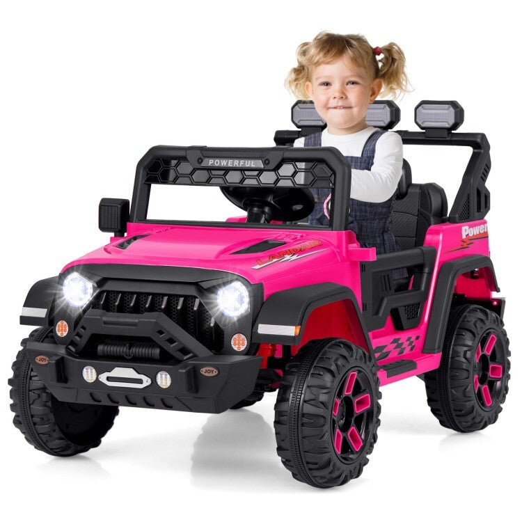 12V 4.5AH Battery Electric Kids Ride-On Truck Toy with 2.4G Remote Control and 3 Speeds Trend Times 2