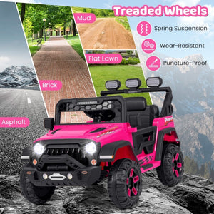 12V 4.5AH Battery Electric Kids Ride-On Truck Toy with 2.4G Remote Control and 3 Speeds Trend Times 6