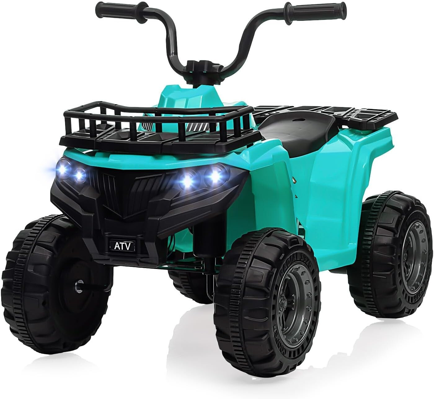 12V 4.5AH Rechargeable Battery-Powered Kids ATV 4 Wheeler Ride-On Car for Ages 3+ ASTM CPSIA Certified Trend Times 0