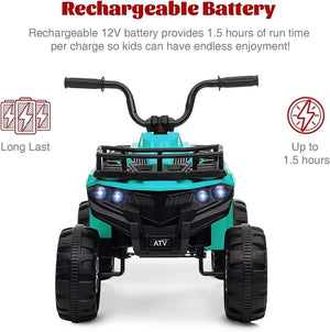 12V 4.5AH Rechargeable Battery-Powered Kids ATV 4-Wheeler for Ages 3+ ASTM Certified Trend Times 1