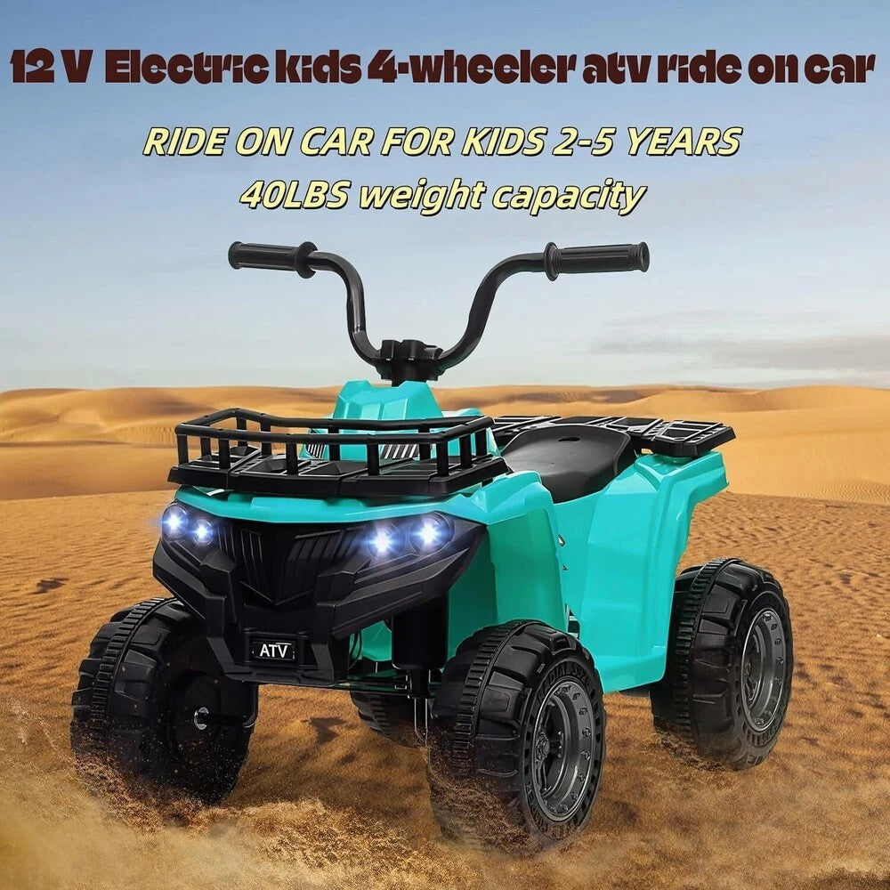 12V 4.5AH Rechargeable Battery-Powered Kids ATV 4-Wheeler for Ages 3+ ASTM Certified Trend Times 3