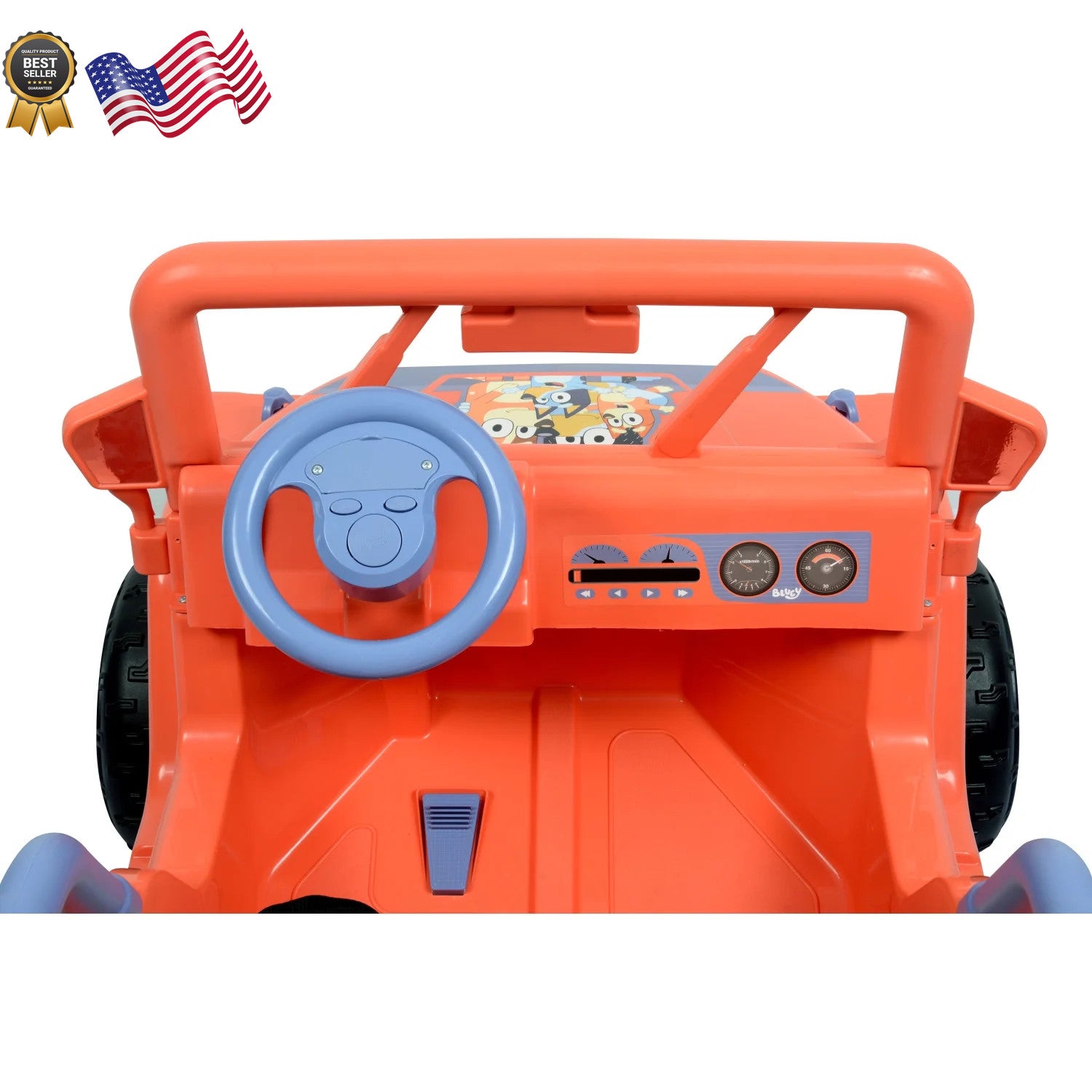 12V Battery-Powered 4-Wheeler Ride-On Car for Kids with Sound Effects Ages 3+ Trend Times 11