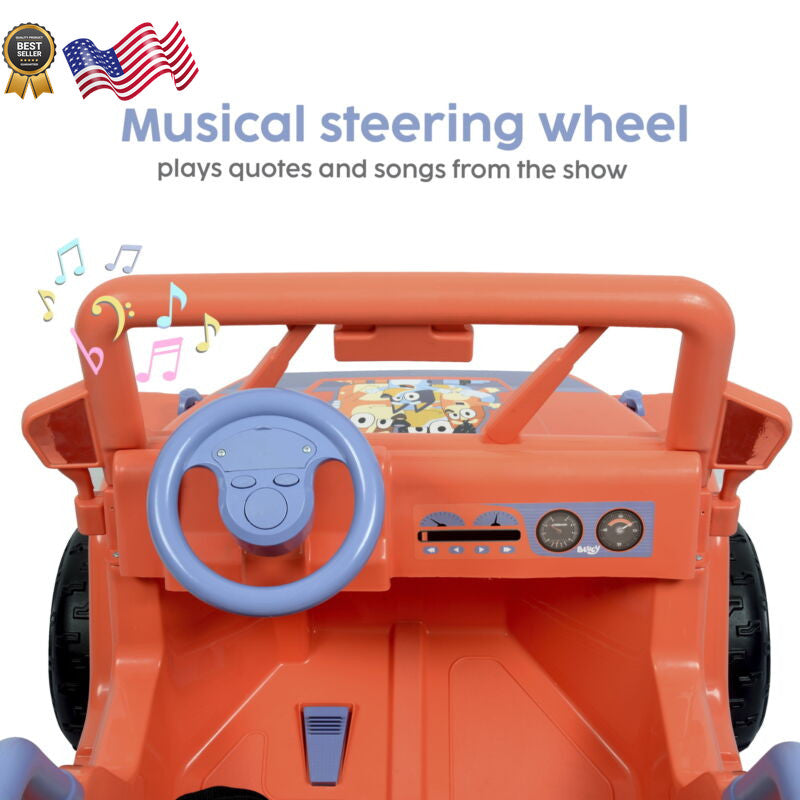 12V Battery-Powered 4-Wheeler Ride-On Car for Kids with Sound Effects Ages 3+ Trend Times 2