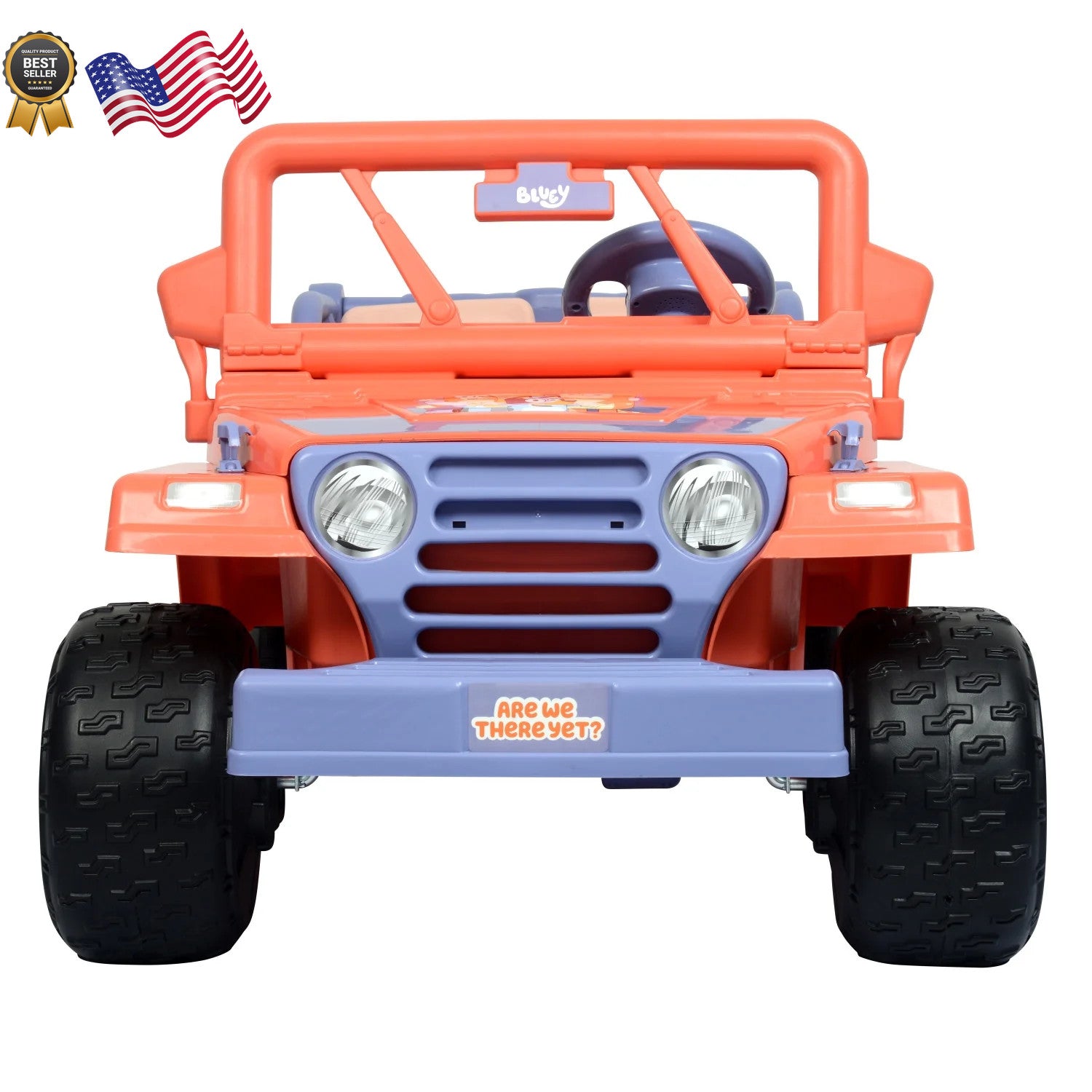 12V Battery-Powered 4-Wheeler Ride-On Car for Kids with Sound Effects Ages 3+ Trend Times 6