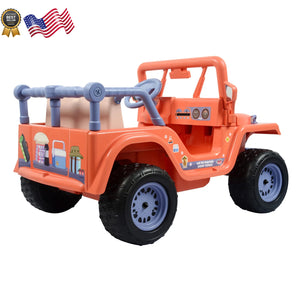 12V Battery-Powered 4-Wheeler Ride-On Car for Kids with Sound Effects Ages 3+ Trend Times 9