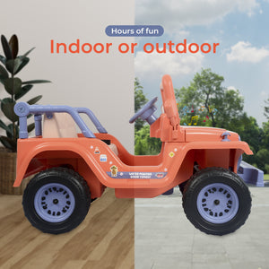 12V Battery-Powered 4x4 Kids Ride-On Jeep Bronco with Sounds and 4-Wheeler Design Trend Times 3