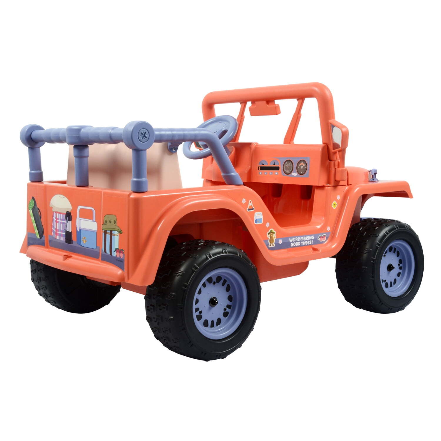12V Battery-Powered 4x4 Kids Ride-On Jeep Bronco with Sounds and 4-Wheeler Design Trend Times 9