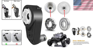 12V 550 Motor Gearbox with Cooling Fan for Improved Kids' Ride-On Vehicle Performance Trend Times 1