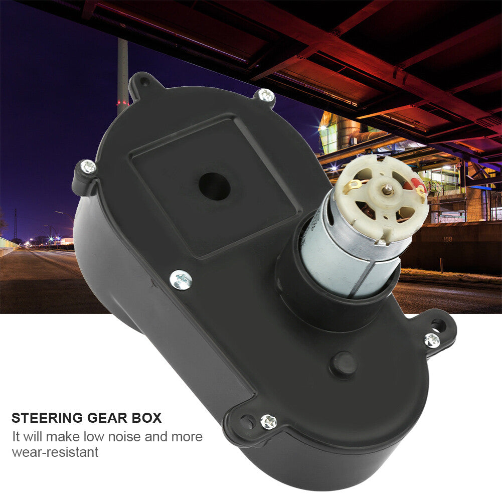 12V 5600RPM RS390 Electric Motor with Steering Gearbox for Toy Car Trend Times 5