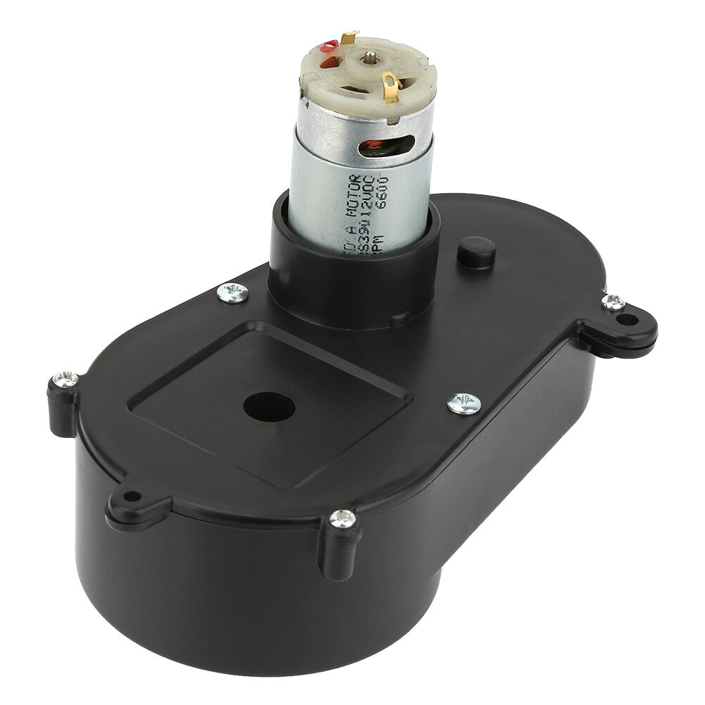 12V 5600RPM RS390 Electric Motor with Steering Gearbox for Toy Car Trend Times 6