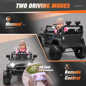 12V Kids Ride-On Truck Car with Parent Remote Control and 7-Hour Battery Life, Blue Trend Times 5