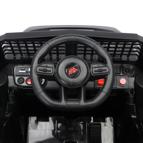 12V 7A Kids Electric Ride-On Truck with Power Wheels, LED Lights, and 2.4G Remote Control Trend Times 16
