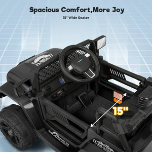 12V 7AH Battery-Powered Electric Ride-On Truck for Kids with 3 Speeds and Parental Control Trend Times 3