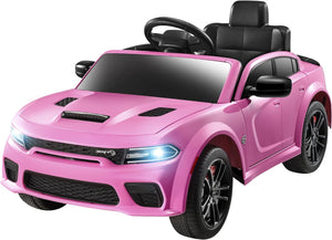 12V 7Ah Kids Electric Ride-On Car Licensed Dodge Charger SRT Hellcat with Battery Trend Times 1