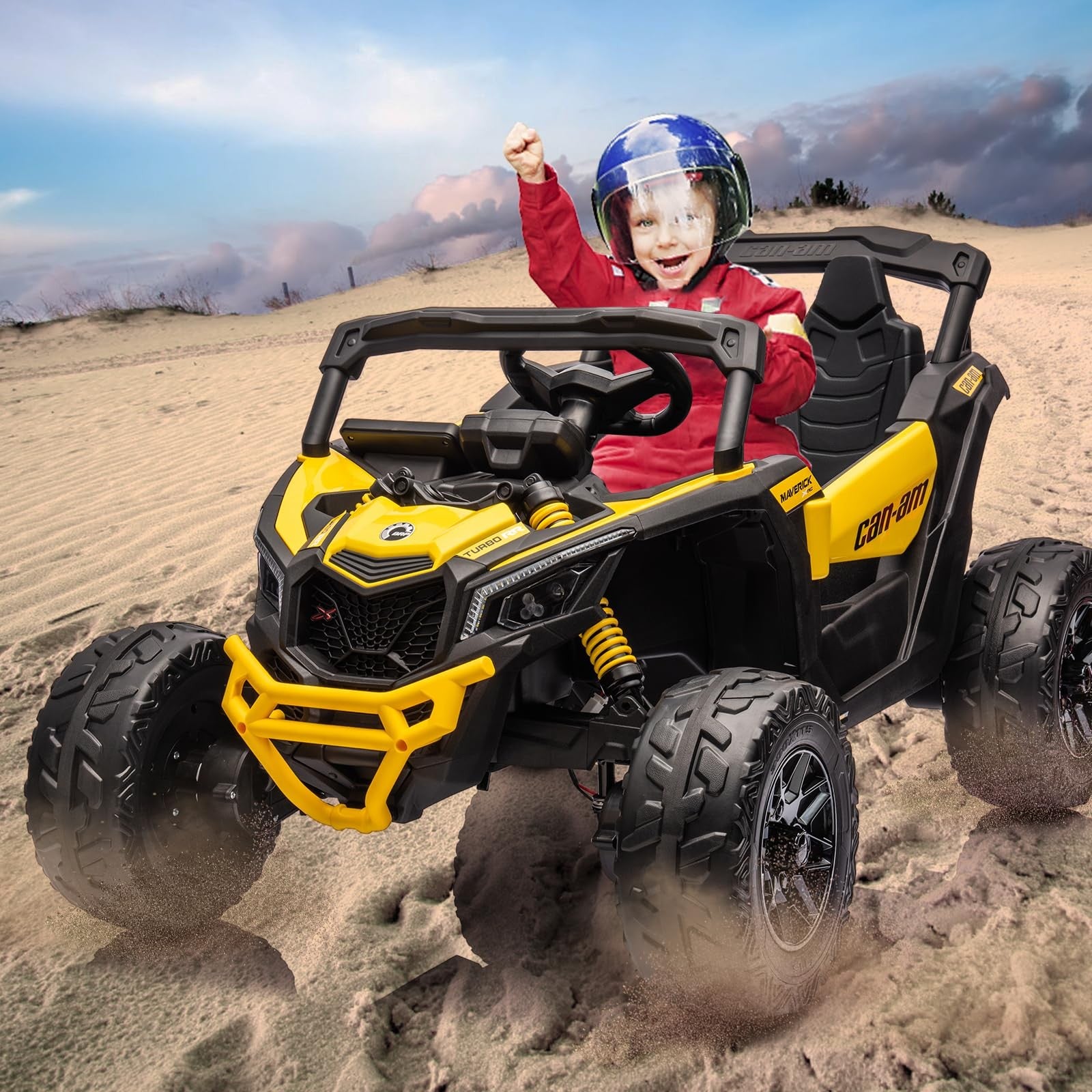 12V 7AH Electric Kids 4WD Off-Road Ride-On UTV Car with Remote Control for Boys and Girls Trend Times 19