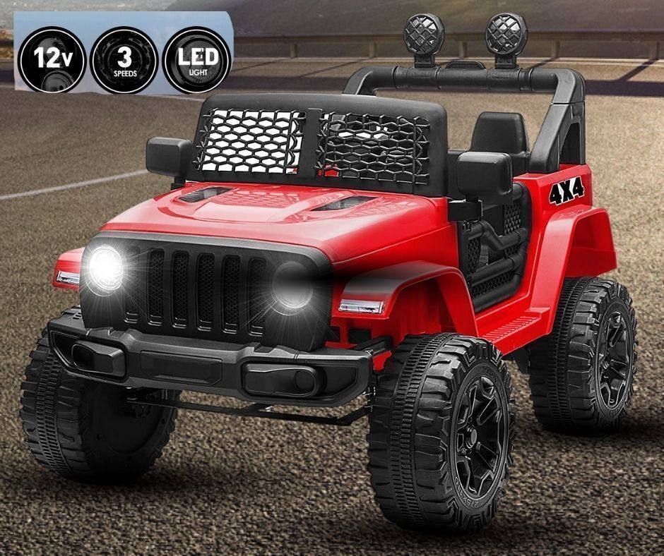 12V 7AH Kids Electric Ride-On Truck with LED Lights, Bluetooth MP3, and Remote Control Trend Times 5