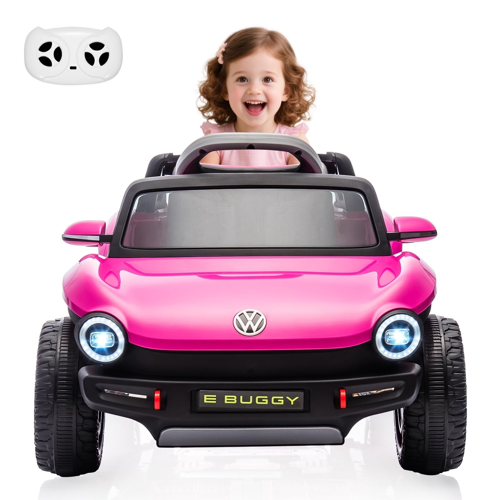 12V 7AH Toddler Electric Ride-On Car with Remote Control, Lights, USB, Horn, and Music Trend Times 7