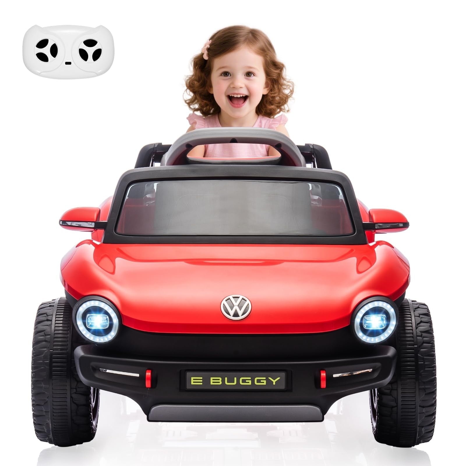 12V 7AH Toddler Electric Ride-On Car with Remote Control, Lights, USB, Horn, and Music Trend Times 8