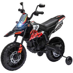 12V Licensed Kids Motorcycle with Training Wheels Red Trend Times 3