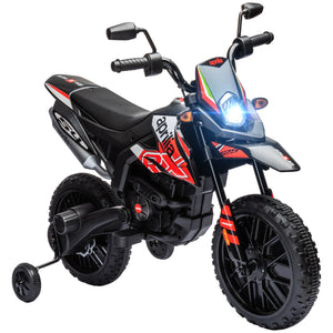 12V Licensed Kids Motorcycle with Training Wheels Red Trend Times 0
