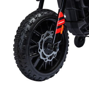 12V Licensed Kids Motorcycle with Training Wheels Red Trend Times 10