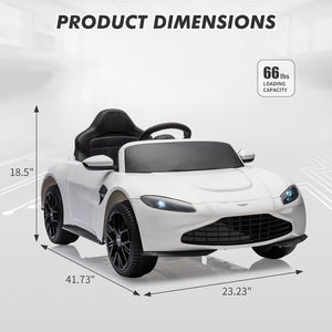 12V Ride-On Car for Kids with Remote Control and LED Lights Trend Times 3