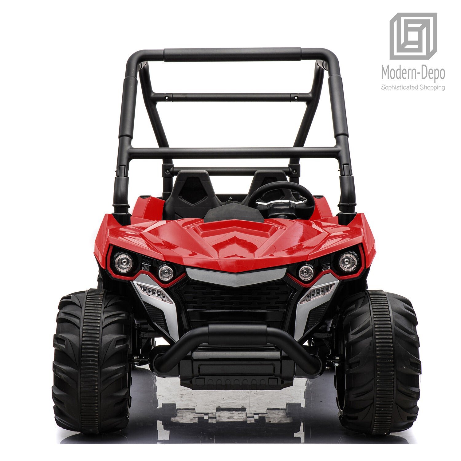 12V Kids Electric Ride-On ATV Quad with Remote Control, 2 Seats, MP3, and USB Trend Times 1