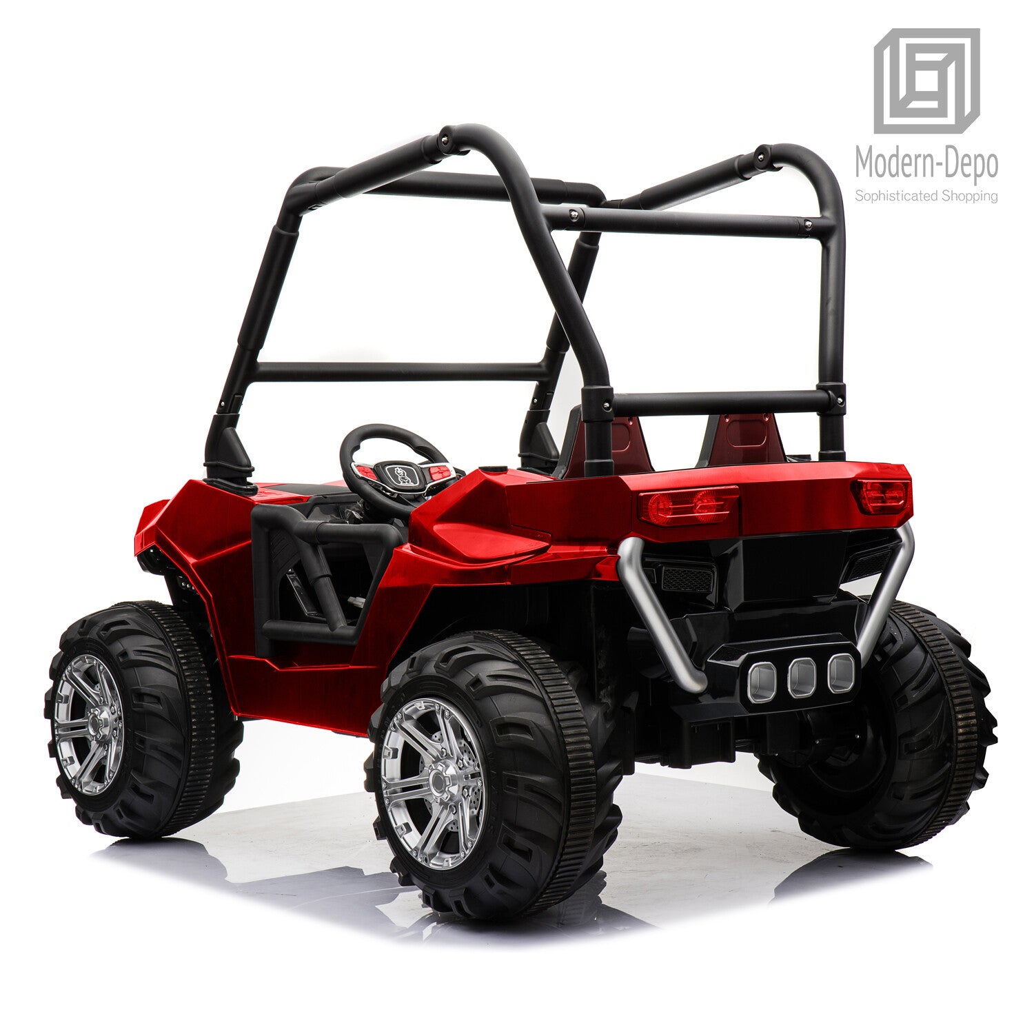 12V Kids Electric Ride-On ATV Quad with Remote Control, 2 Seats, MP3, and USB Trend Times 5