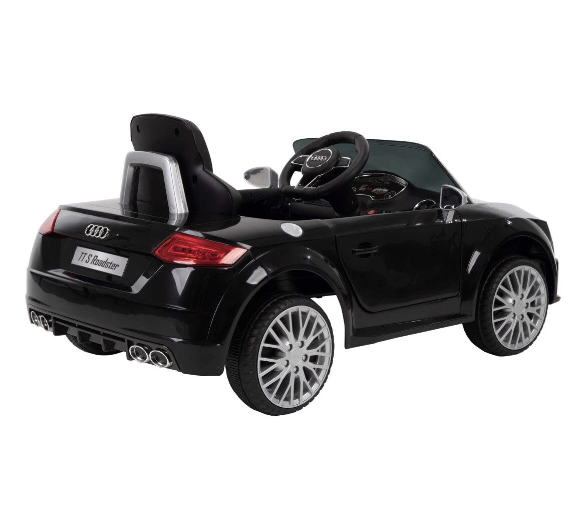 12V Electric Battery-Powered Ride-On Car for Kids in Black Trend Times 4