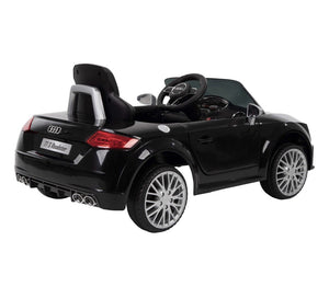 12V Electric Battery-Powered Ride-On Car for Kids in Black Trend Times 4