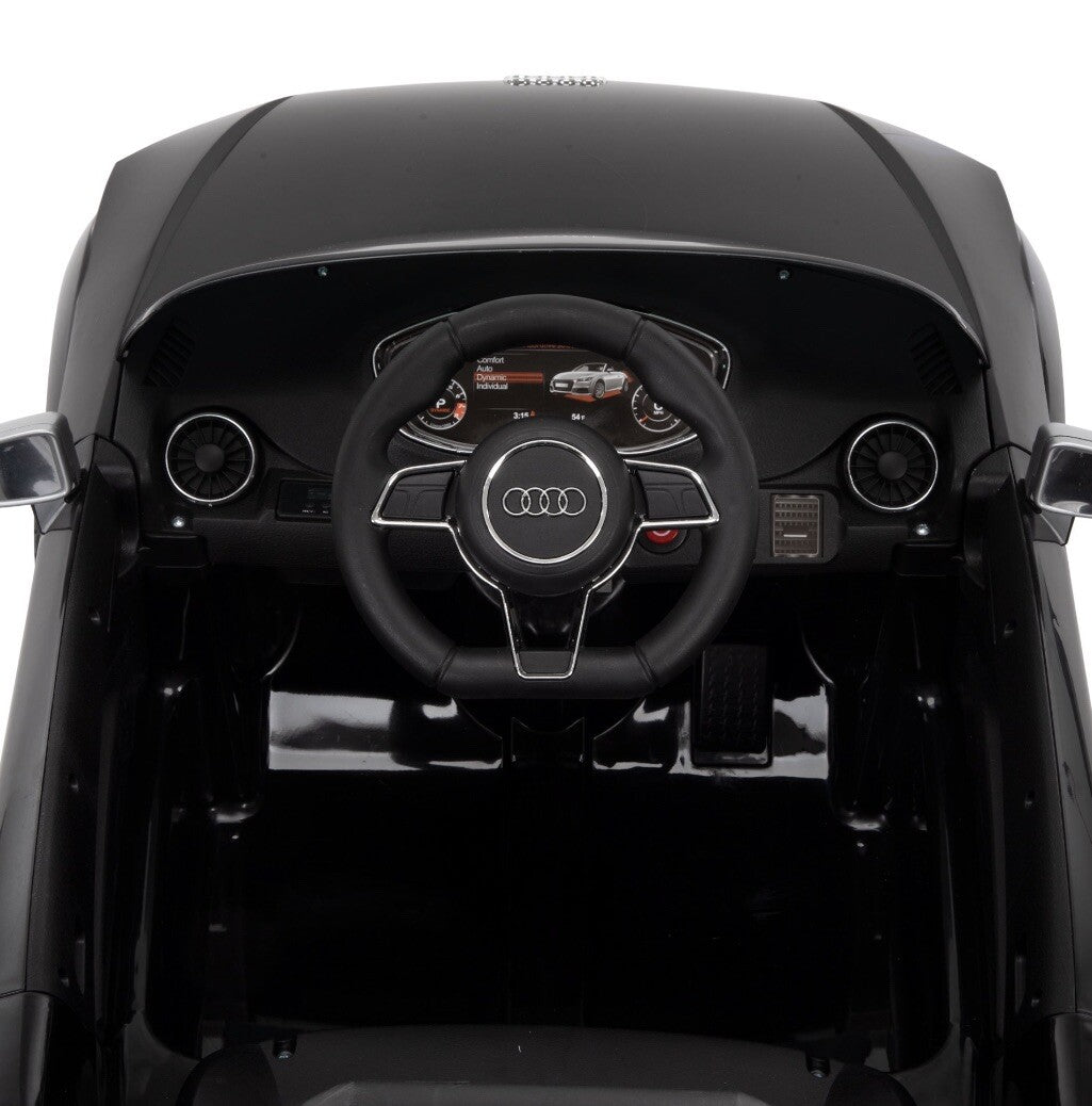 12V Electric Battery-Powered Ride-On Car for Kids in Black Trend Times 5