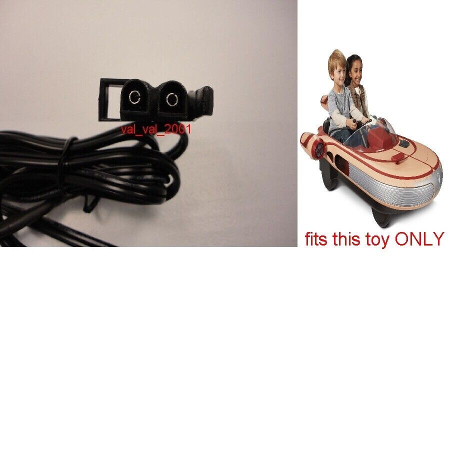 12V Mega Charger with 4-Channel Radio Flyer Star Wars Landspeeder Power Wheels Trend Times Variant 0