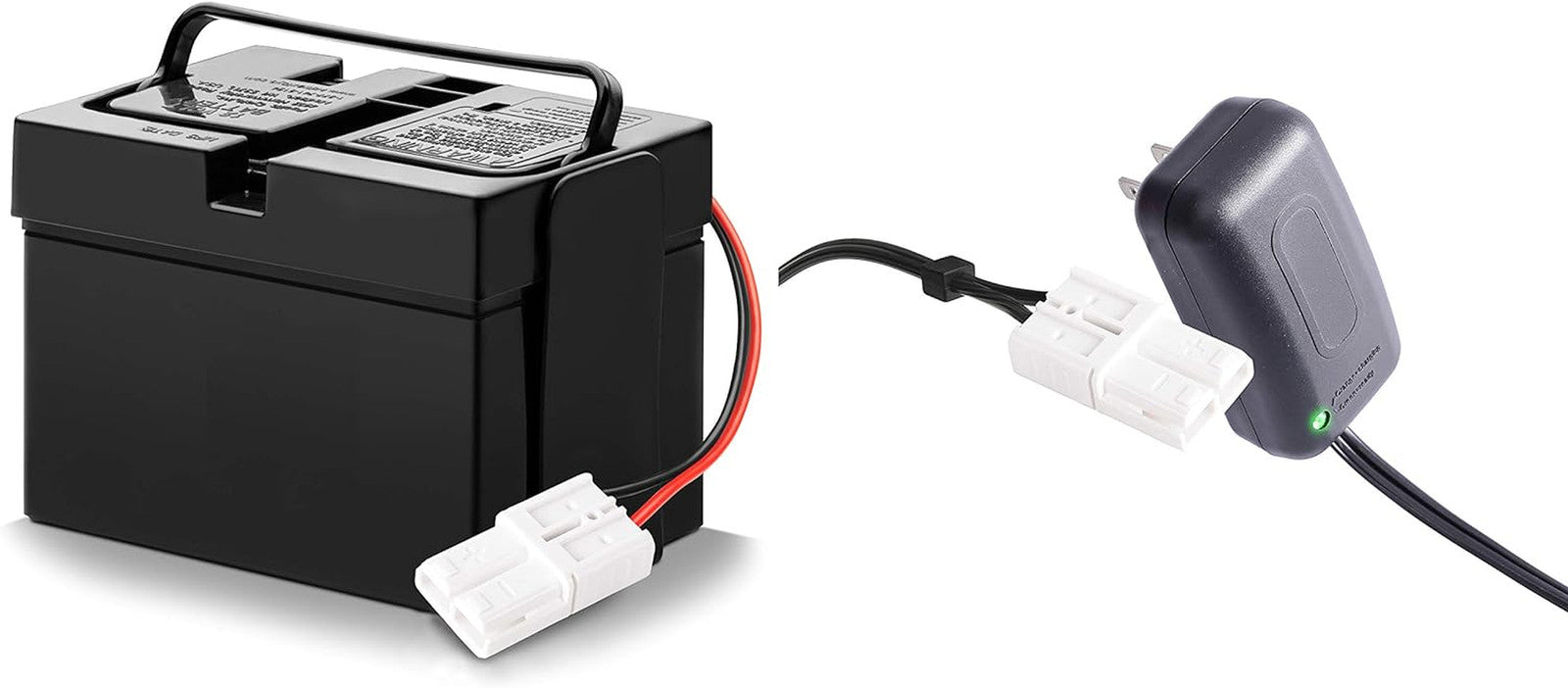 12V Battery and Charger Combo Set for Rollplay Chevy Silverado GMC Sierra Denali Trend Times 0