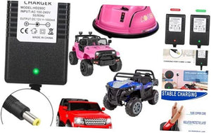 12V 1000mA Battery Charger for Kids Ride-On Cars Trend Times 0