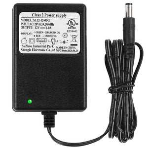 12V 1A Battery Charger and Power Supply for Kids Ride-On Jeep Wrangler SUV Toy Car Trend Times 8