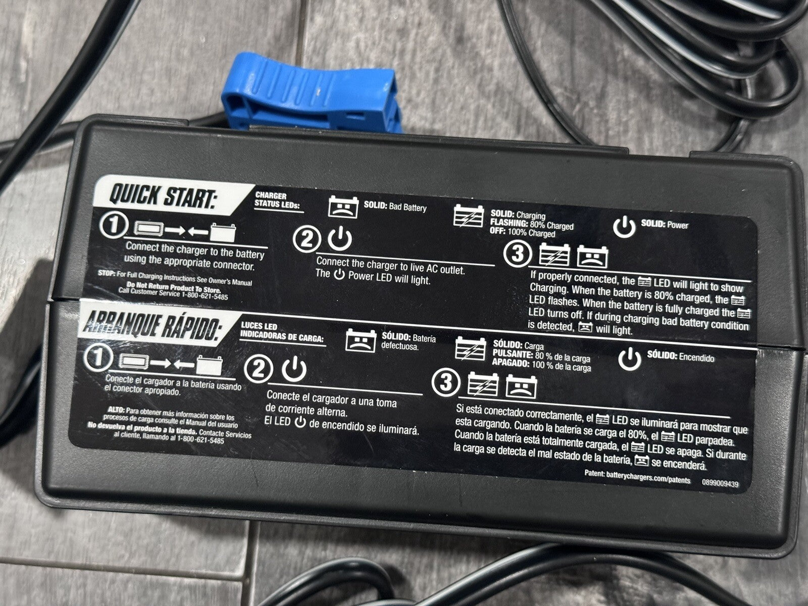 12V Battery Charger for Peg Perego John Deere Ride-On Toys Trend Times 4