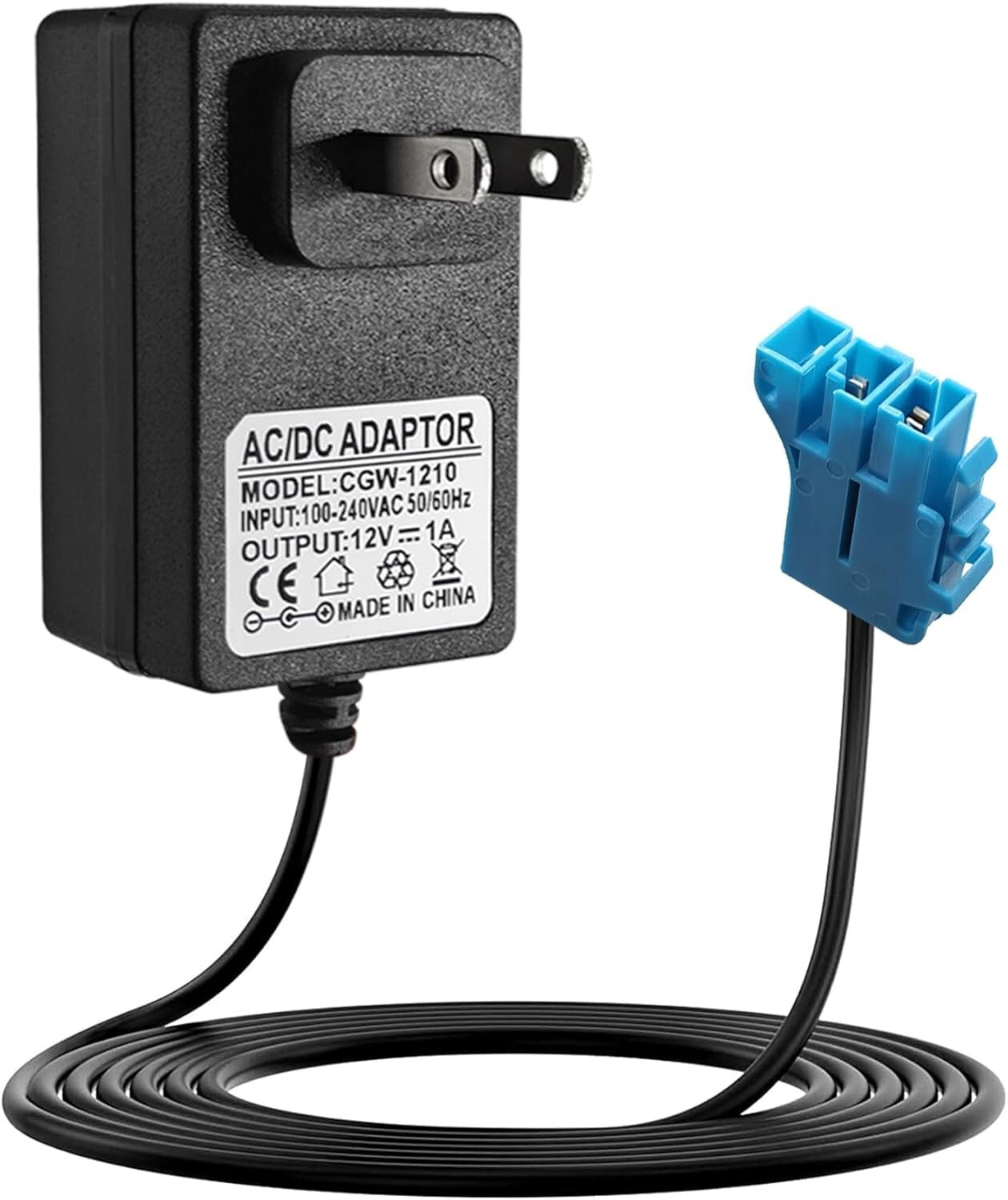 12V Battery Charger Compatible with Peg Perego Ground Force Tractor and John Deere Gator XUV Toys Trend Times Variant 0