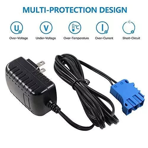 12V Battery and Charger for Peg Perego Ground Force Tractor and John Deere Gator XUV Trend Times 2