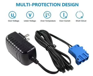 12V Battery and Charger for Peg Perego Ground Force Tractor and John Deere Gator XUV Trend Times 4