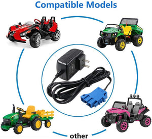 12V Battery and Charger for Peg Perego Ground Force Tractor and John Deere Gator XUV Toy Vehicles Trend Times 1