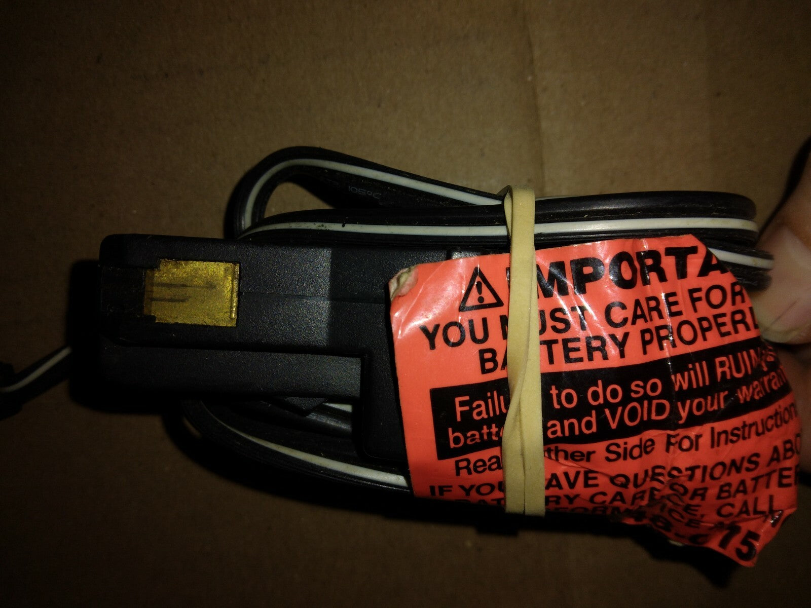 12V Battery Charger with AC Adapter and Wall Plug for Power Wheels 00801-0972 OEM Trend Times 2